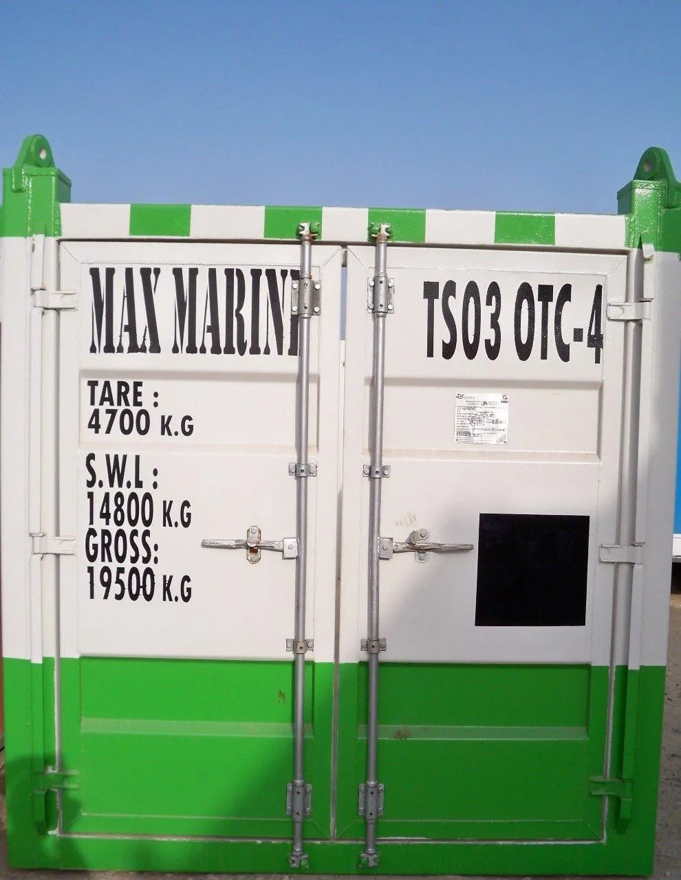 Offshore Containers, Cargo Baskets & Portable Units operations in Egypt