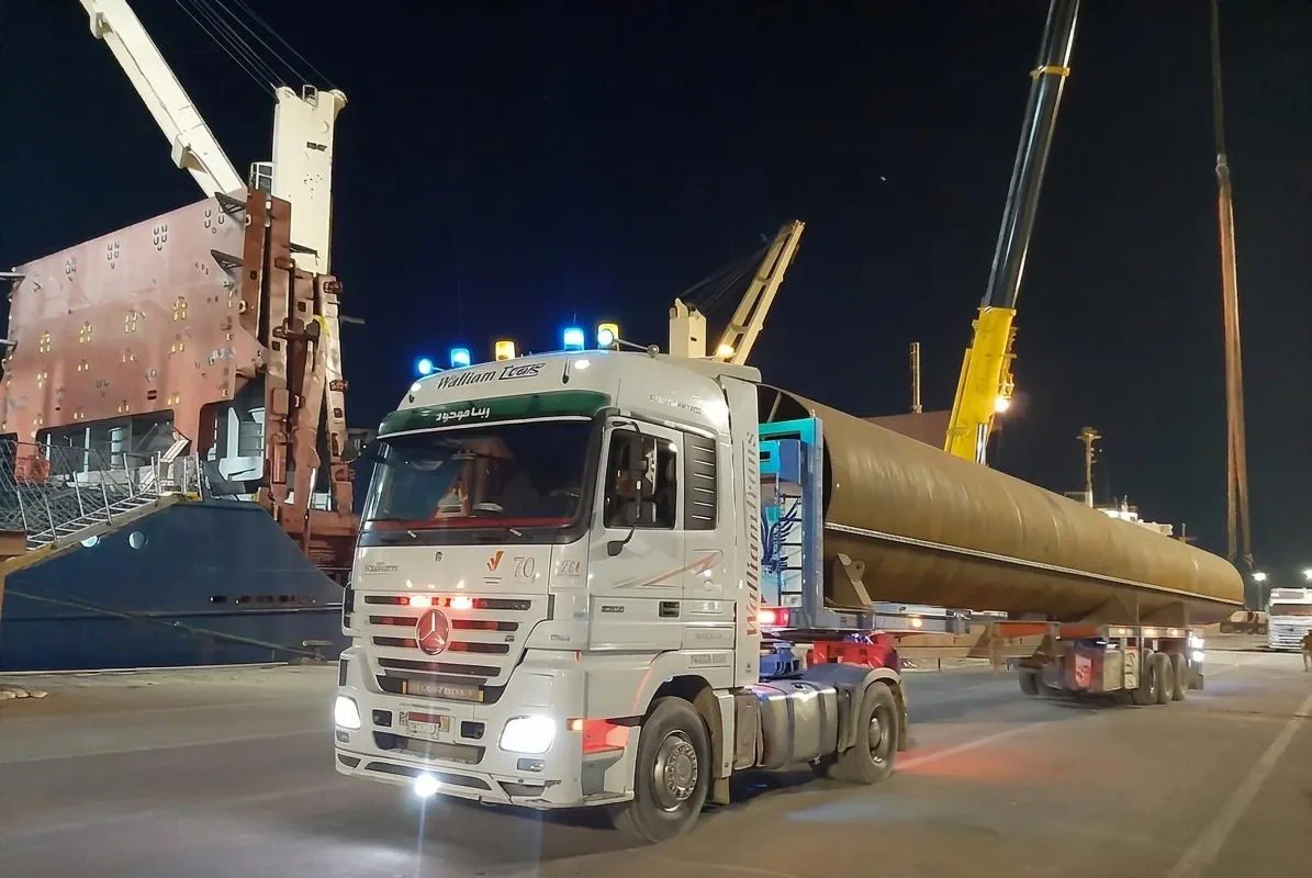 Project Cargo, Heavy Lift & Inland Transport operations support in Egypt