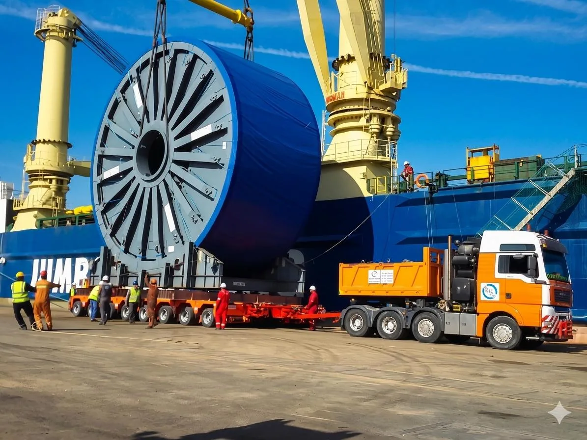 Subsea 7 Vessel Attendance & Marine Logistics operations in Alexandria, Damietta, Abu Qir & Idku, Egypt - Max Marine Group support