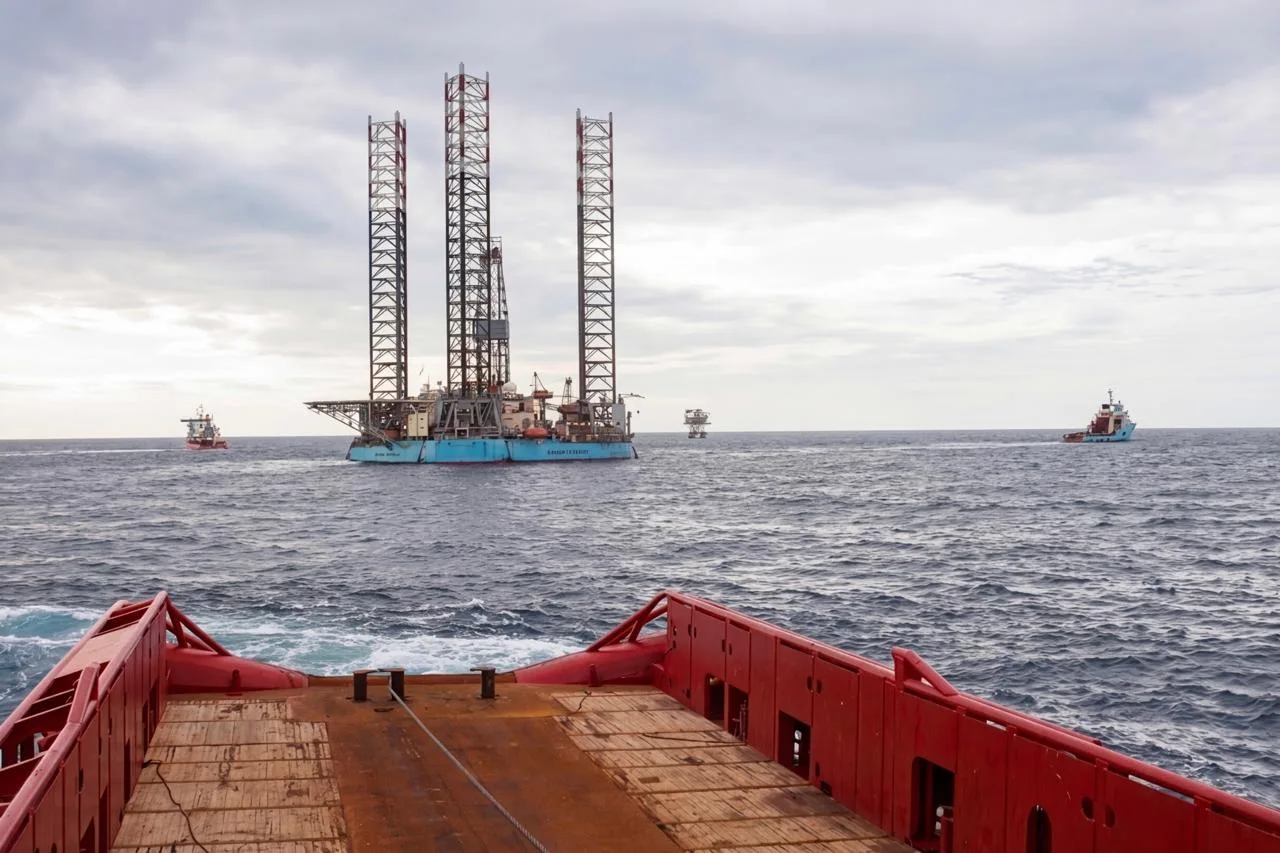 Diamond Offshore Rig Agency & Offshore Logistics operations in Abu Qir & Ras Ghareb, Egypt - Max Marine Group support