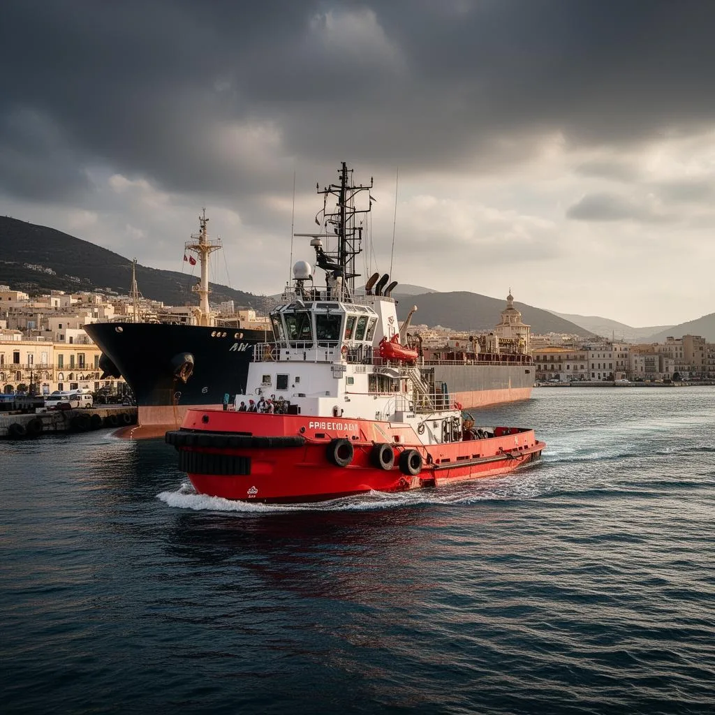 Tugboat and marine towing services in Egypt by Max Marine Group